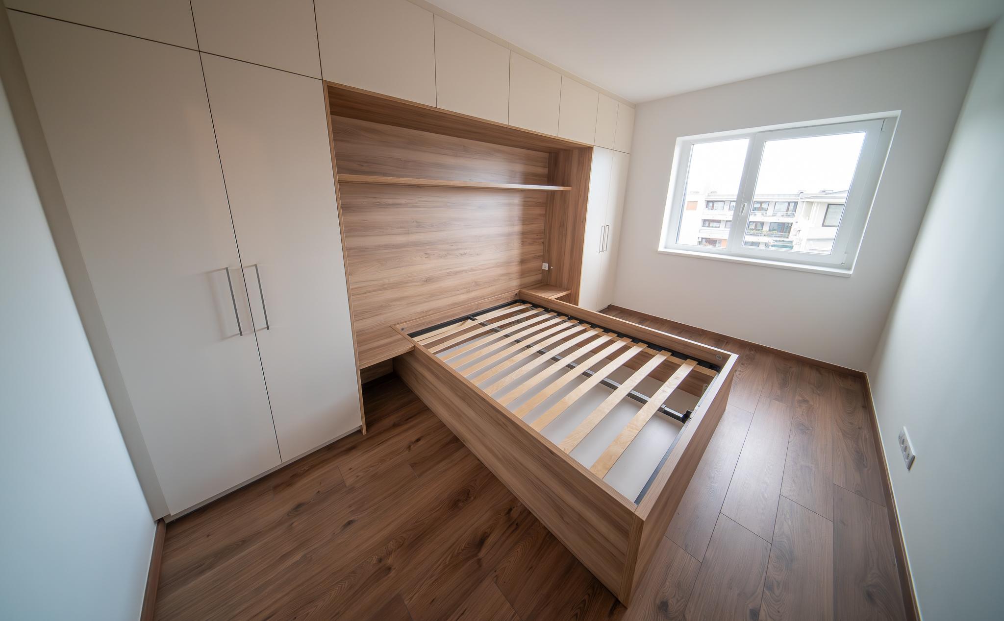 Built-in furniture in the bedroom