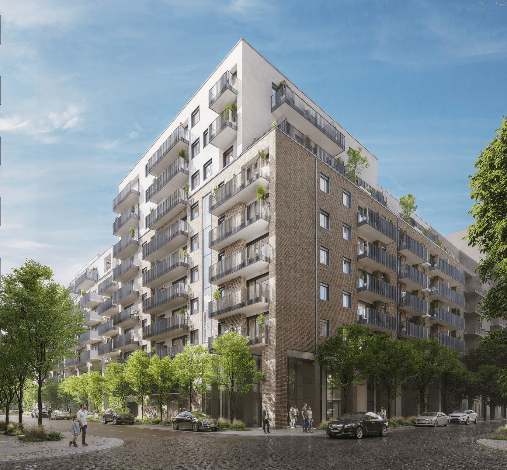 Render of Park West Rise residential park
