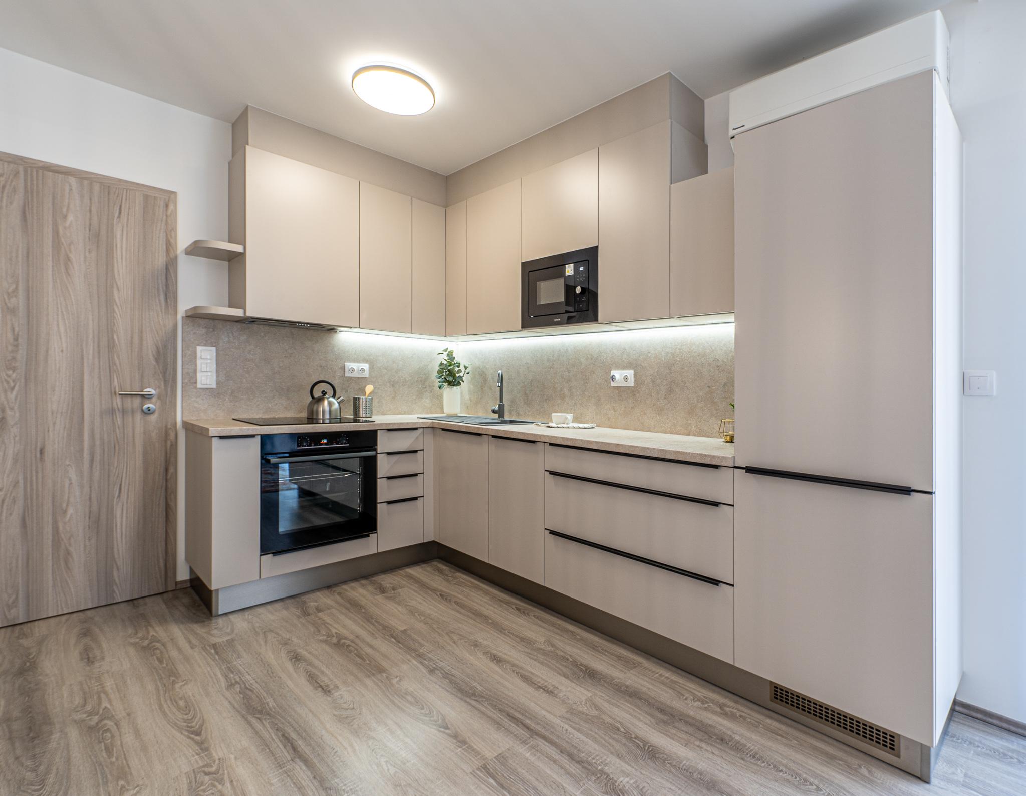 Built-in furniture in the kitchen