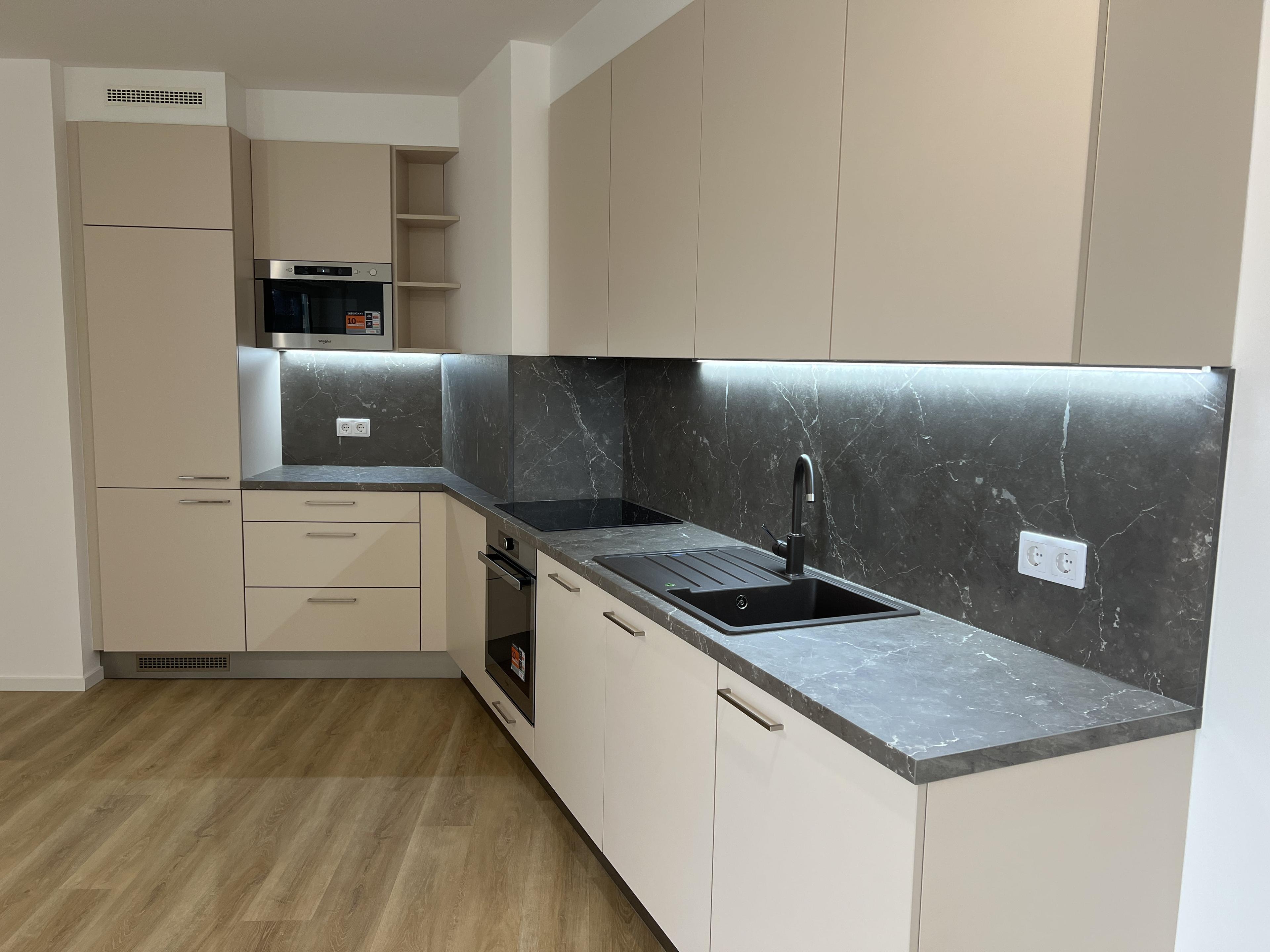 Built-in furniture in the kitchen