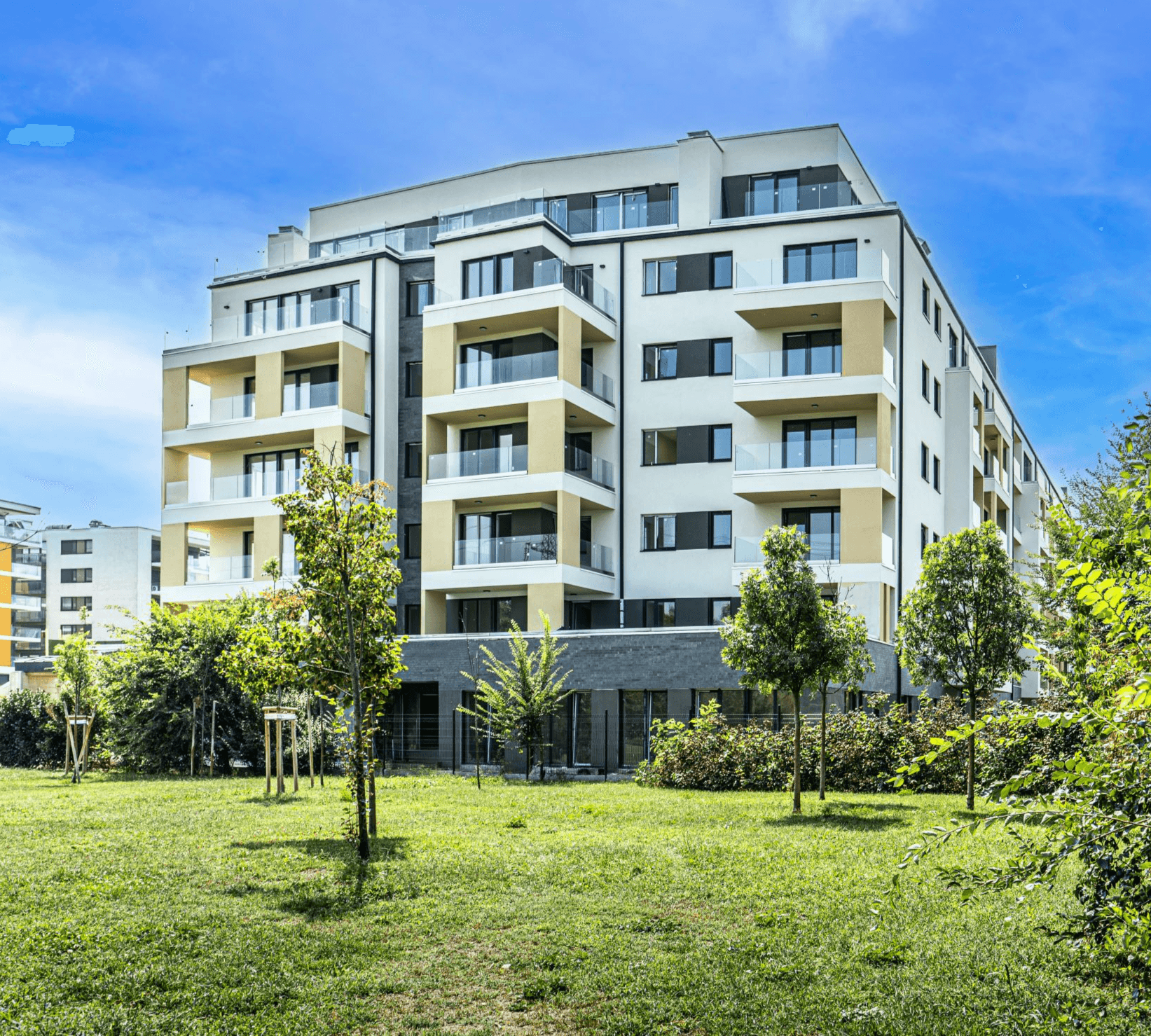 Visual design of Le Jardin residental park
