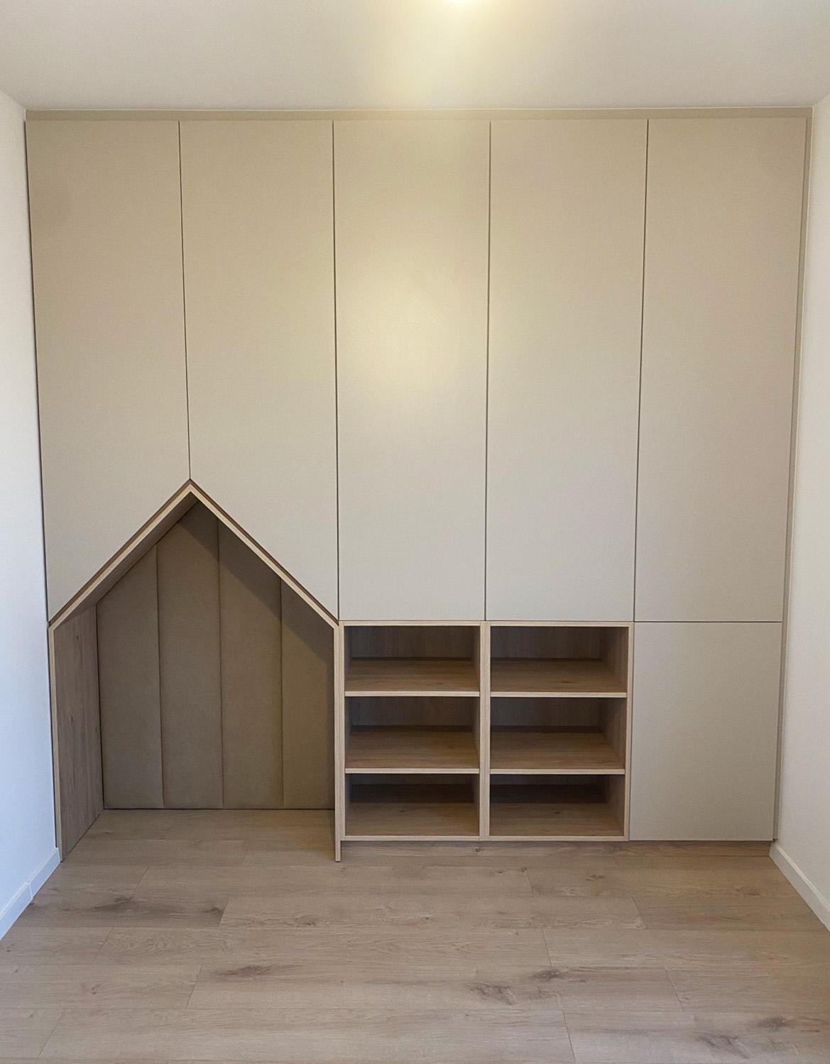 Built-in furniture in the kitchen