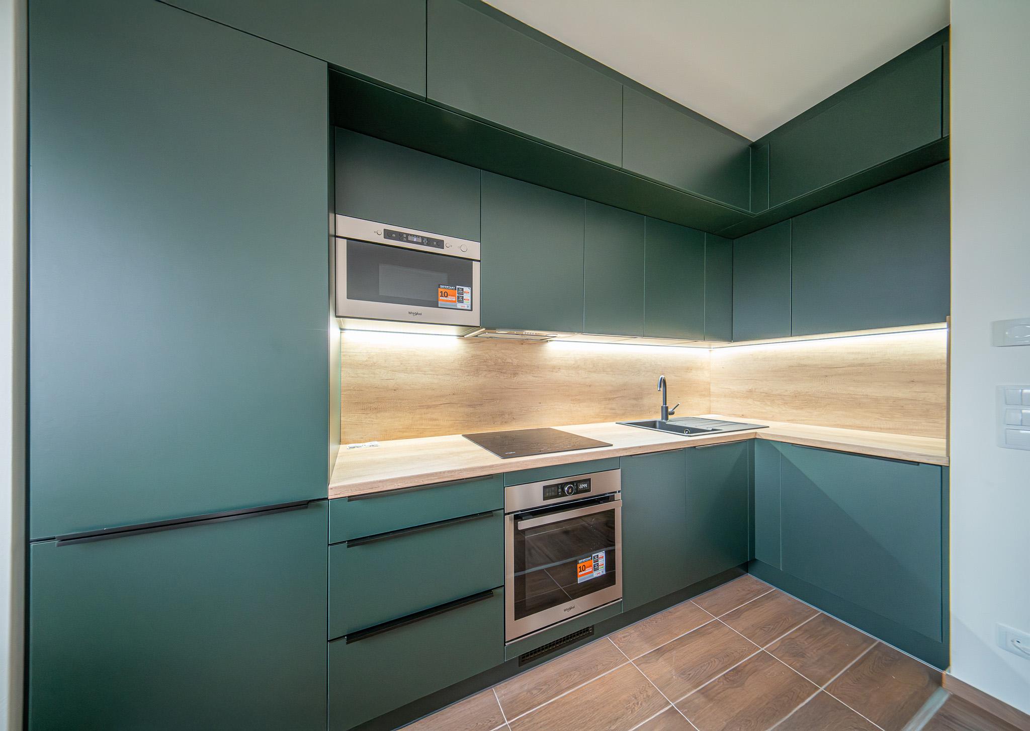 Built-in furniture in the kitchen