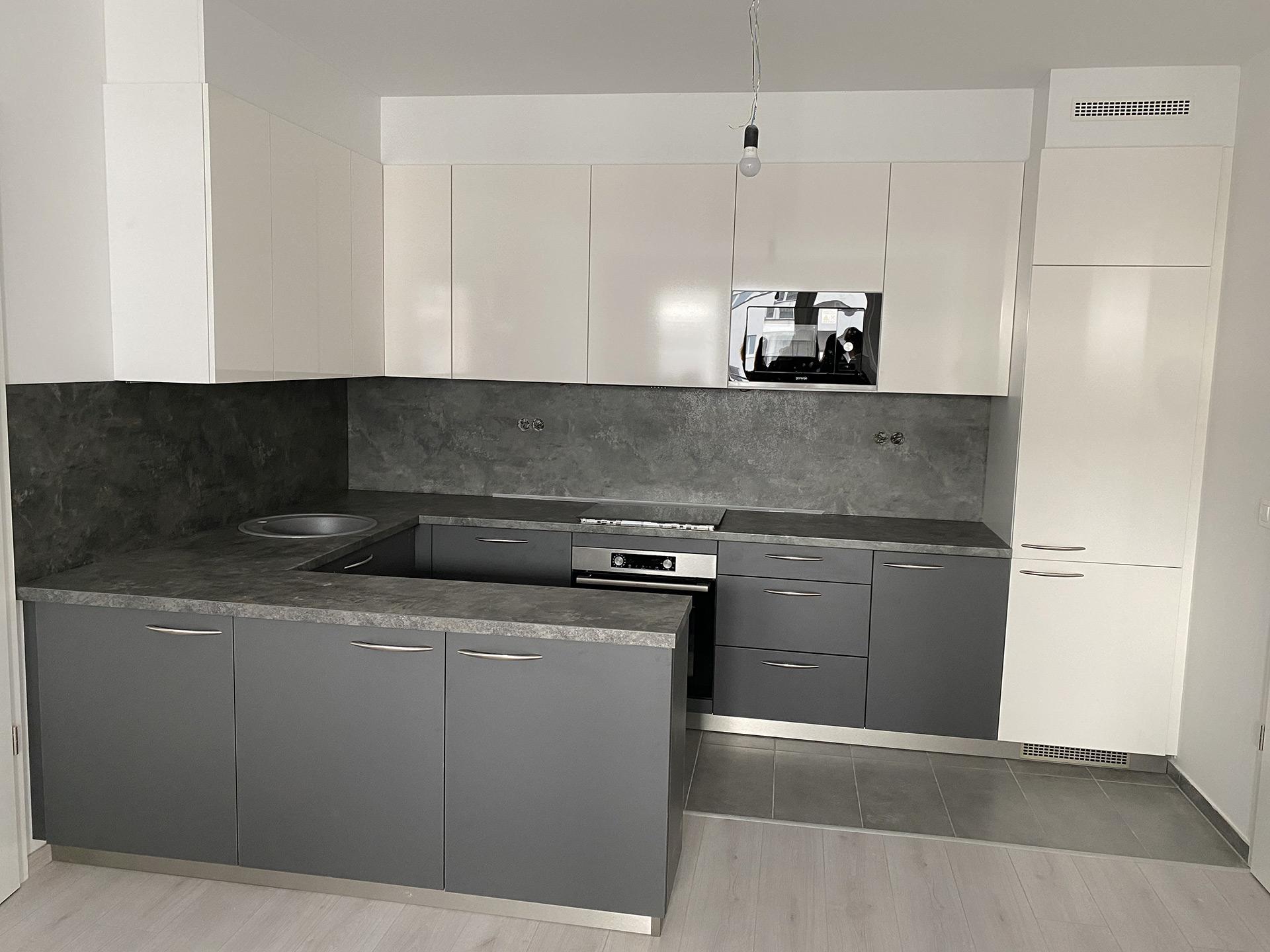 Built-in furniture in the kitchen